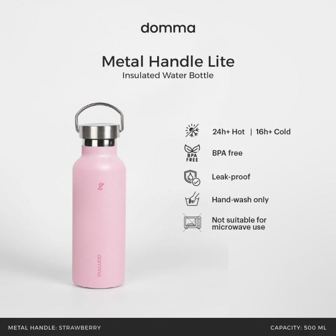 [Domma] 500 ml Botol Minum Termos Stainless Tumbler Kopi