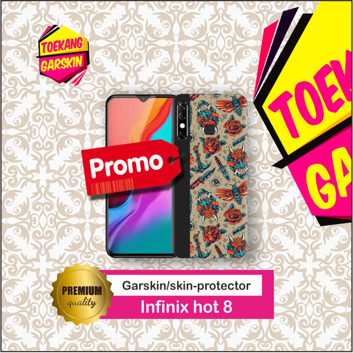 

Wrap* Infinix Hot 8 Wrap Skin Stiker Garksin CUSTOM Gratis (2pcs)