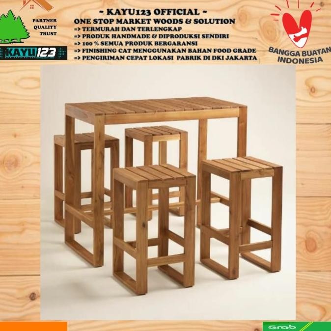 Kursi kayu Lesehan Kursi minimalis pallet