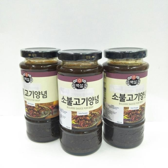 

CJ Beksul Korean BBQ Sauce Marinade/ Saus marinasi bumbu Bulgogi Korea SM88
