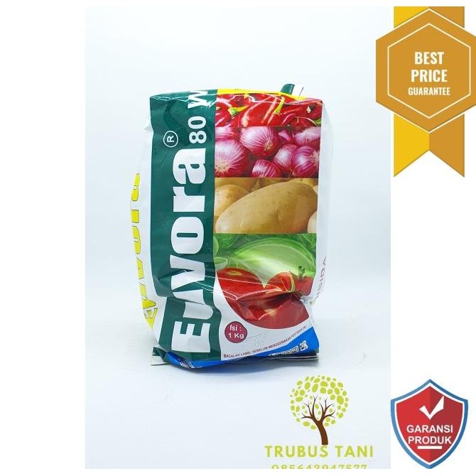 Fungisida Euvora 80WP green 1Kg