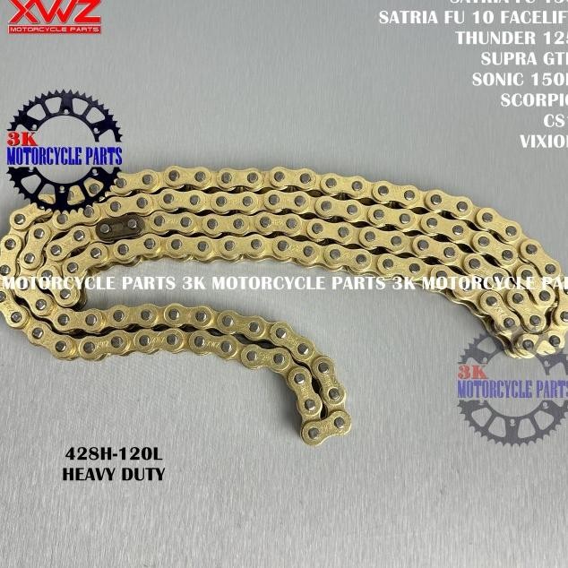 Rante Roda Rantai Motor 428H120L Atria Fu 150 Upra Gtr Viion C1