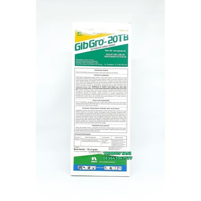 Gibgro 20 Tablet ZAT PENGATUR TUMBUH