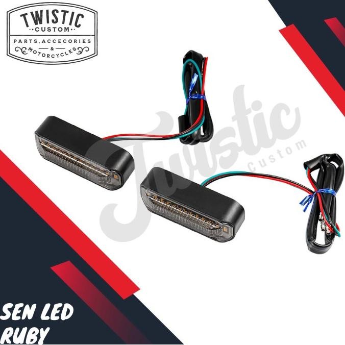 Lampu Sen Sein LED Ruby Motor Universal Custom