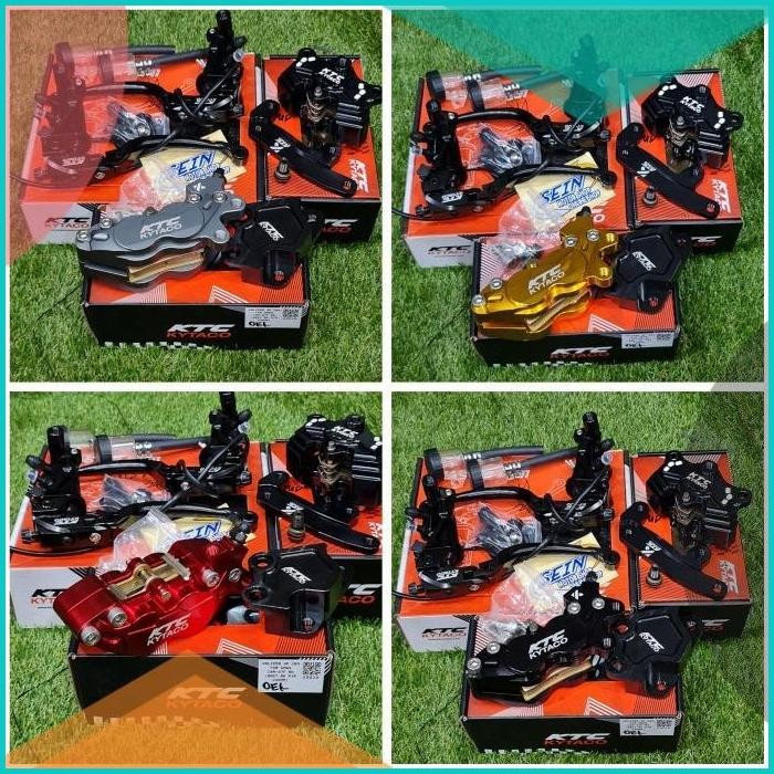 Paket Master Rem Ktc Kytaco V2 Up110 Nmax Pcx Kaliper Depan Belakang 0