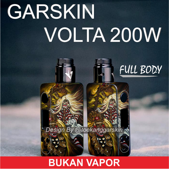 

Wrap* Volta 200 Barong Wrap Skin Stiker Garksin CUSTOM Gratis (2pcs)
