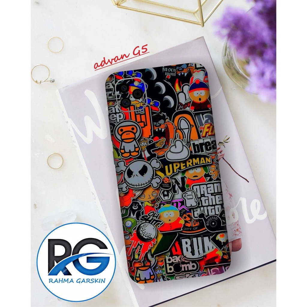 

Wrap* Dari Kamu Advan G5 Top 1 Wrap Skin Stiker Garksin CUSTOM Gratis (2pcs)