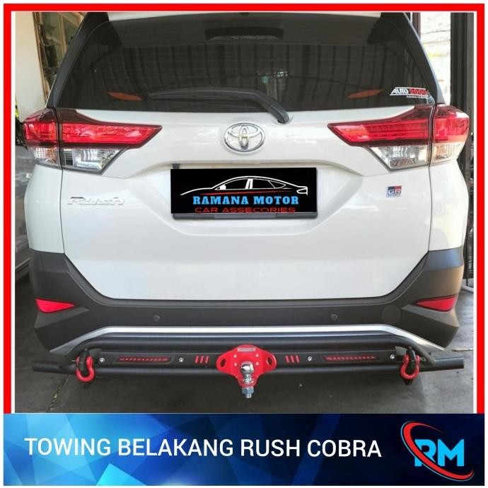 TOWING RUSH TERIOS ALL NEW COBRA PENGAMAN BUMPER BELAKANG RUSH TERIOS