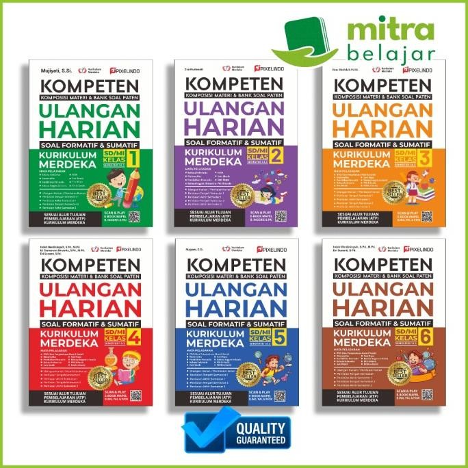 

OBRAL Buku SD MI Kompeten Ulangan Harian KURIKULUM MERDEKA Kelas 1 2 3 4 5 6