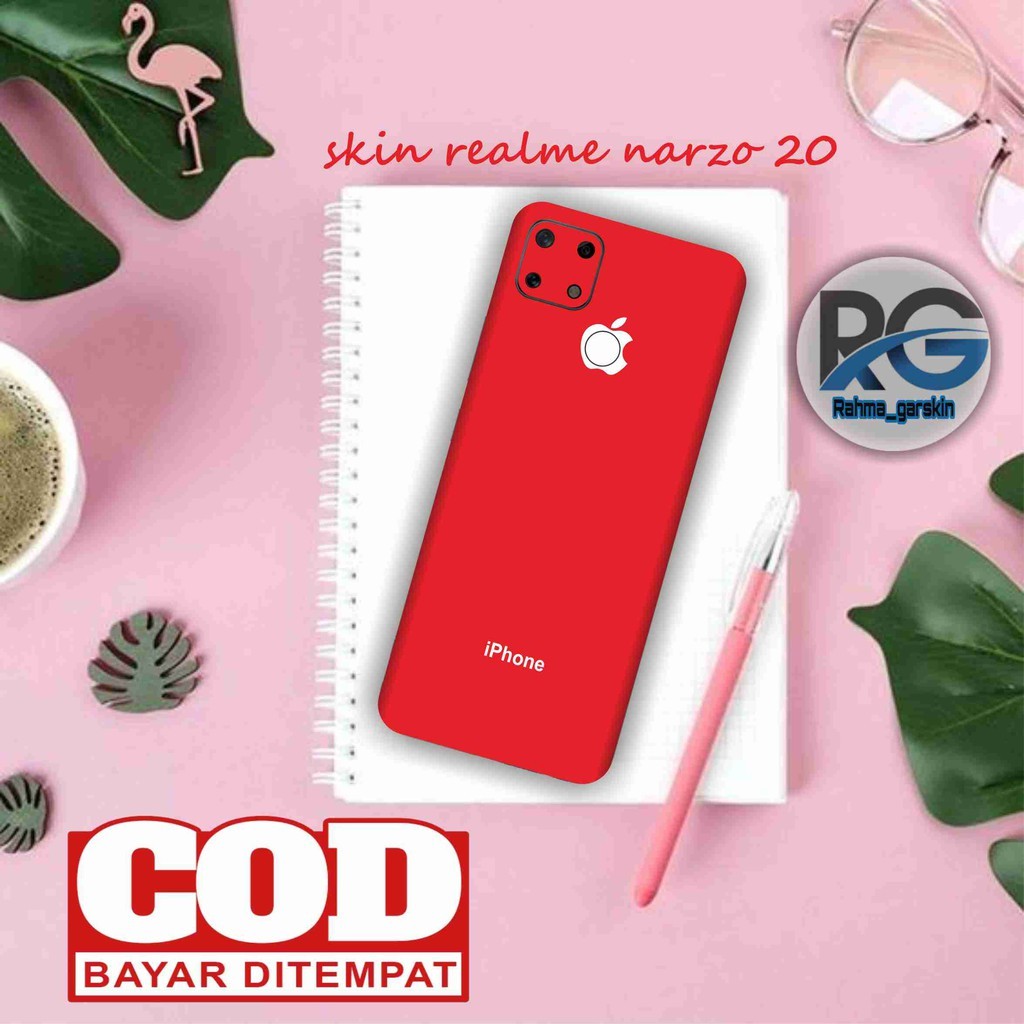 

Wrap* Realme Narzo 20 Wrap Skin Stiker Garksin CUSTOM Gratis (2pcs)