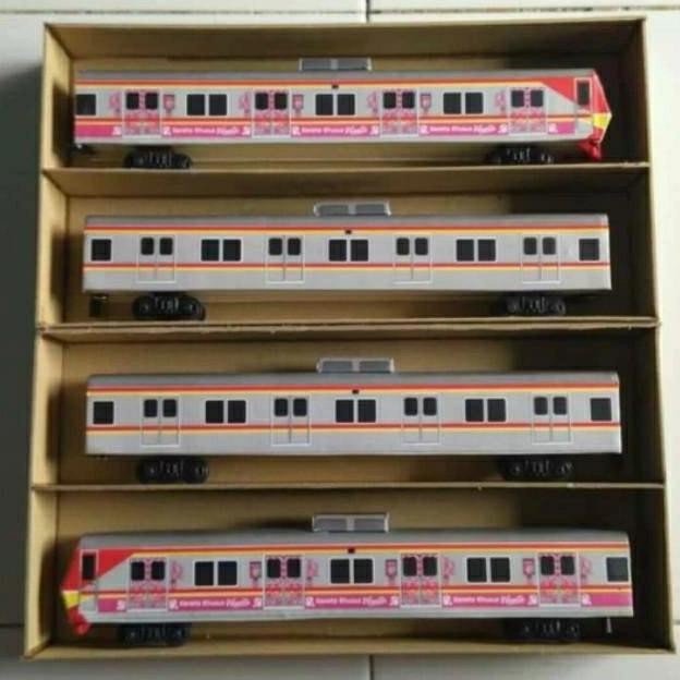 Miniatur KRL - miniatur kereta KRL set