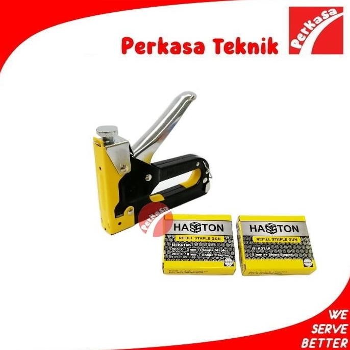 

Staples Tangan Set Box Plastik 3In1 Hasston Prohex 4090-004 Gun Tacker Original Dan Terpercaya