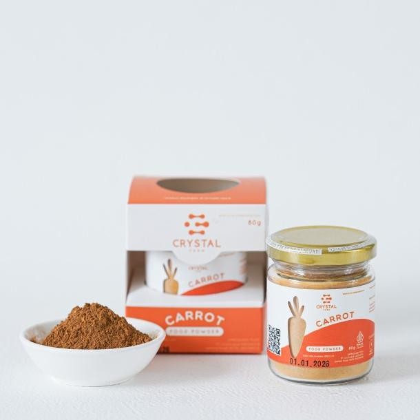 

Crytal Farm Carrot Food Powder 80Gr Bubu Wortel Bumbu Mpai