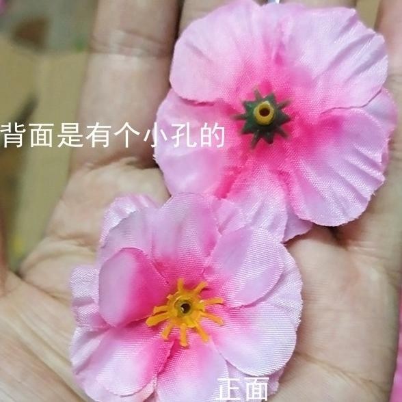 ACC Bunga Meihwa Tabur Dekorasi Imlek Meihwa Bunga Kain Sakura Pink Murah