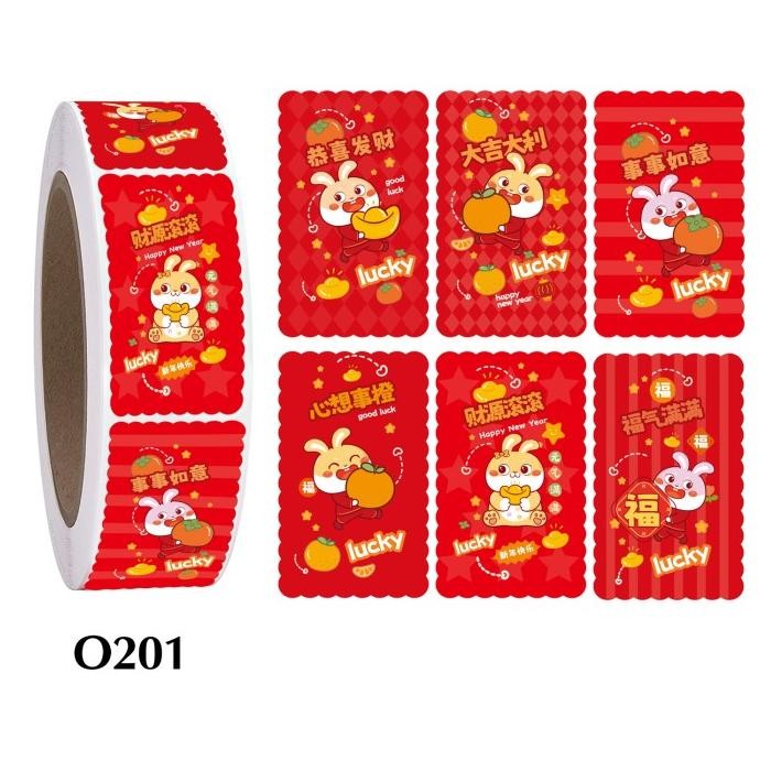 

acc Stiker Kelinci Imlek 2023 Cutting Sticker Rabbit Stiker Fu Fuk Sincia