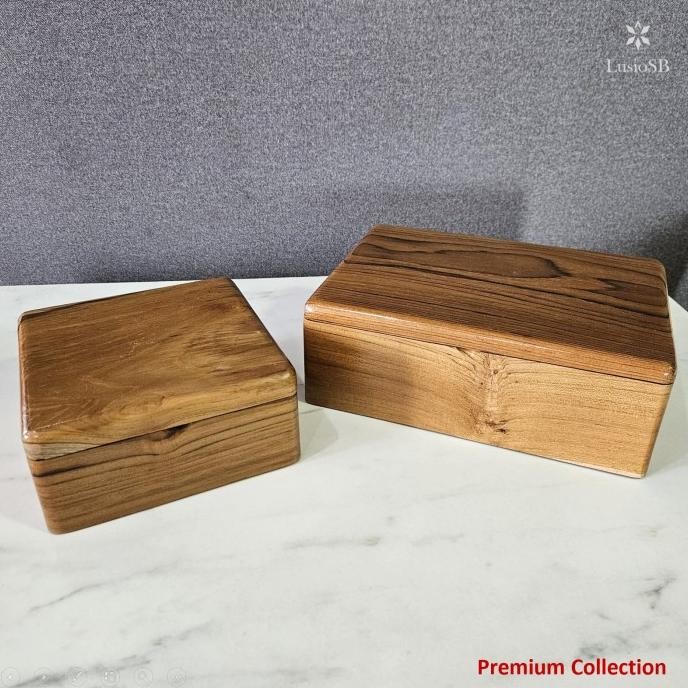 

LusioSB Kotak Hampers Kayu Jati Premium Box Kado Hantaran Seserahan Hadiah [terbaik]
