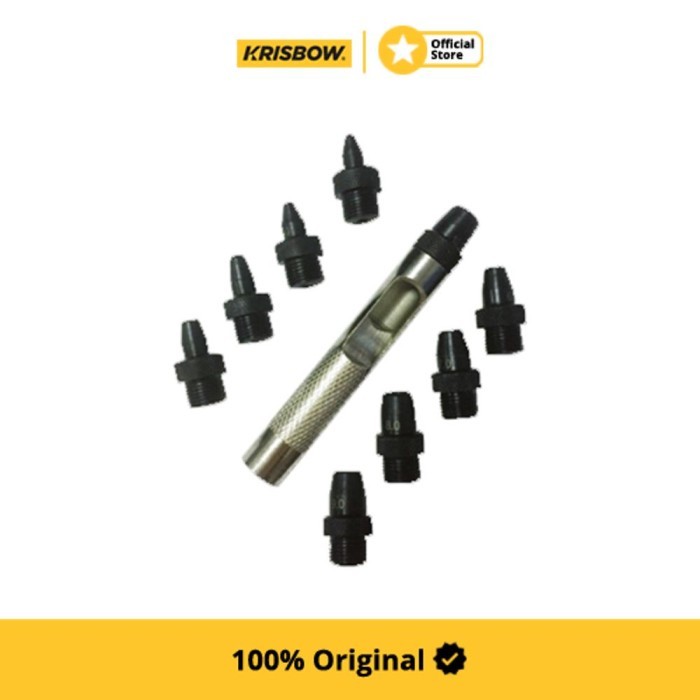 

Krisbow Hollow Punch 2-10 Mm Set 10 Pcs