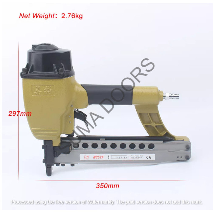 

Meite N851 PNEUMATIC AIR NAILER Staples Gun Rolling Door One Sheet