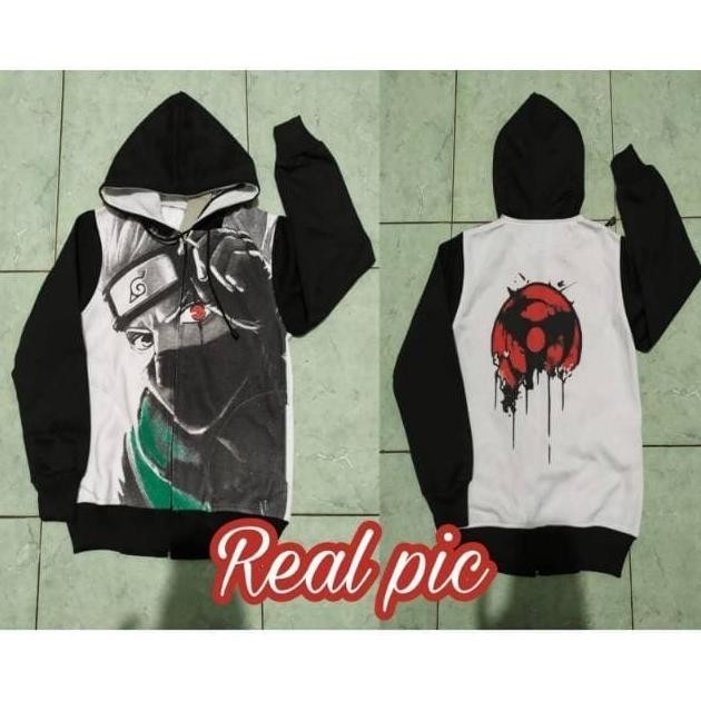 JAKET ANAK NARUTO KAKASHI 3D