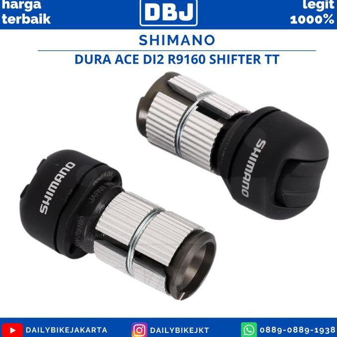 Produk Baru SHIFT SWITCH SHIMANO DURA ACE DI2 R9160 SHIFTER TT BAR END TRIATHLON