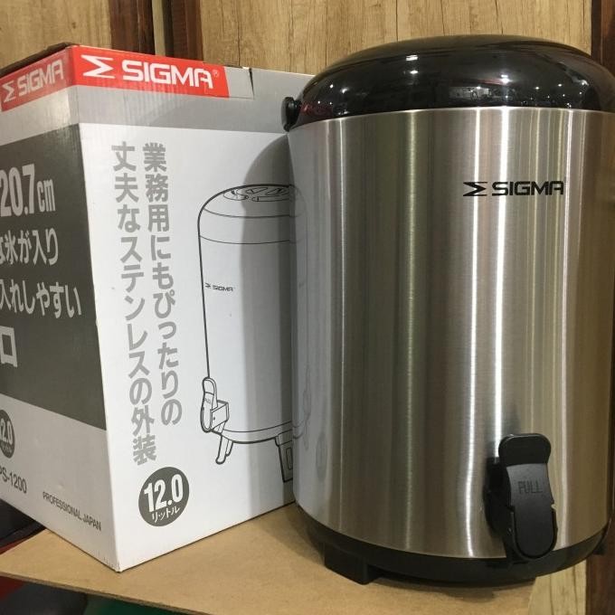 [PROMO!] SIGMA TERMOS 12 L JUMBO DISPENSER AIR JEPANG CAFE KOPI TEH