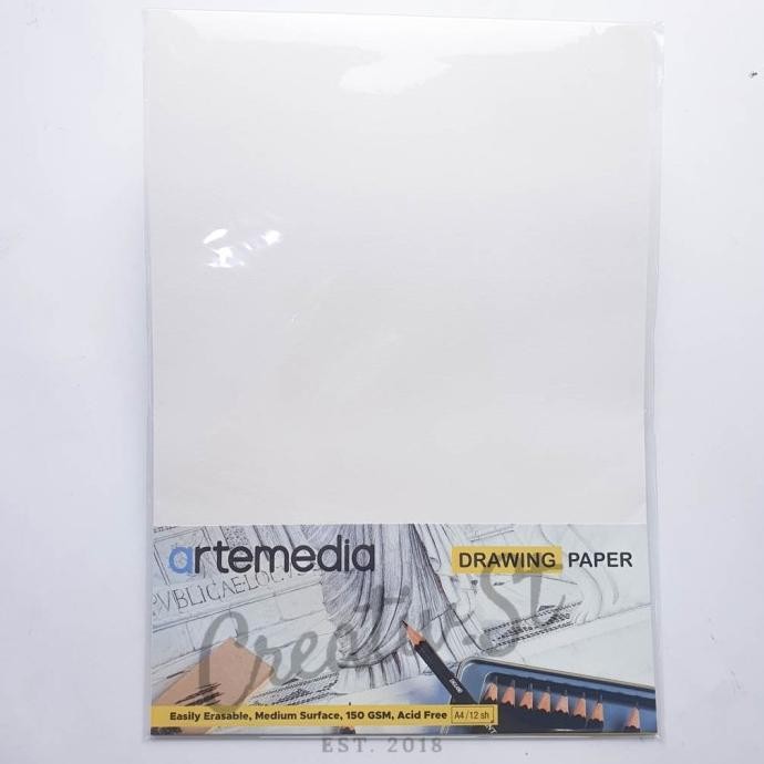 

ARTEMEDIA DRAWING PAPER KERTAS GAMBAR SKETSA SKETCH PAPER A4