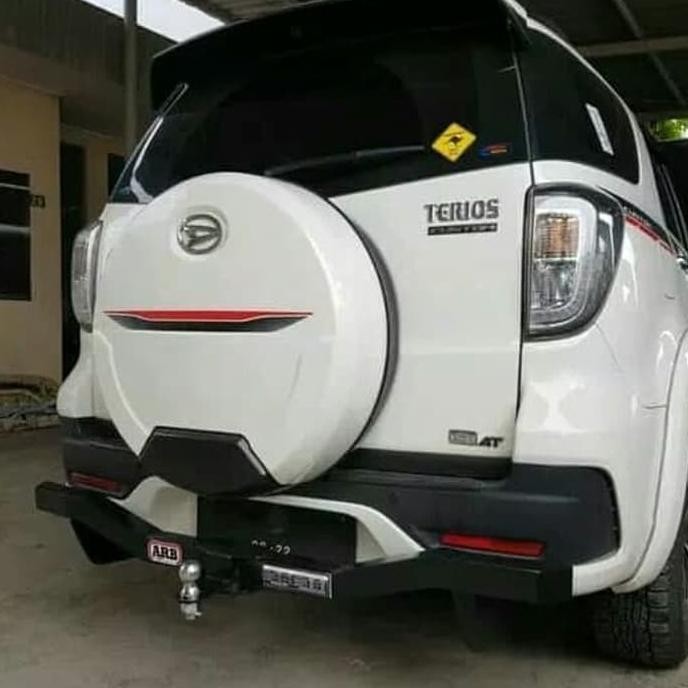 VARIASI MOBIL TOWING LEKUK BUMPER BELAKANG TERIOS / RUSH