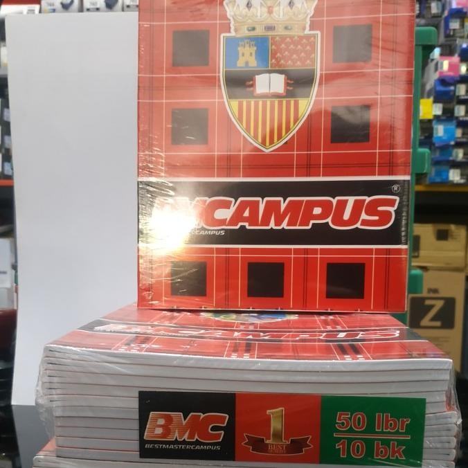 

BUKU TULIS 50 LEMBAR 1 PACK 10 BUKU - BESTMASTERCAMPUS