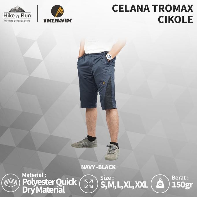 Diskon Celana Pendek Outdoor Serbaguna Tromax Cikole Shorts Neo