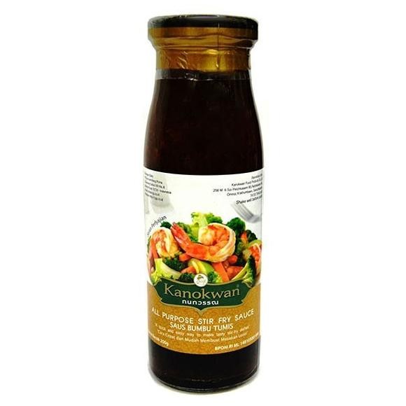 

Kanokwan All Purpose Stir Fry Sauce 200 Gram - Saus Bumbu Tumis Stok Terbatas