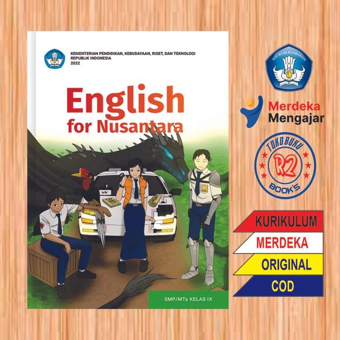 

CUCI GUDANG Buku English for Nusana kelas 9 SMP/MTS Kurikulum merdeka TERBATAS