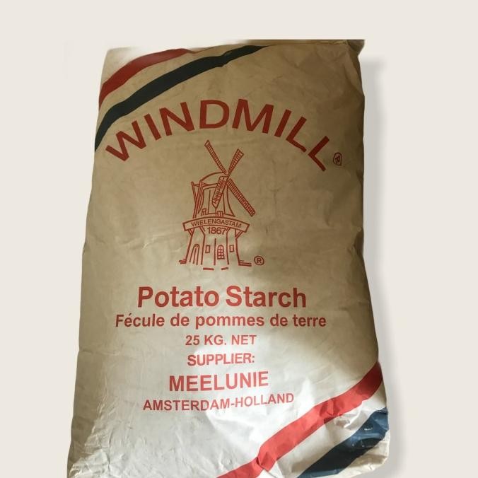 

Tepung Kentang / Potato Starch Windmill 25Kg Gojek/Grab Only Stok Terbatas