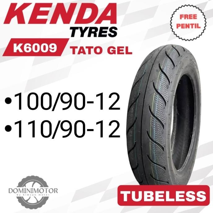KENDA Tato Gel Ring 12 100/90 110/90 Ban Motor Tubles Ring 12