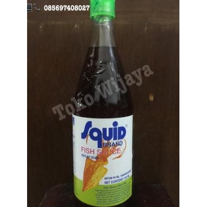 

Squid Kecap Ikan Stok Terbatas