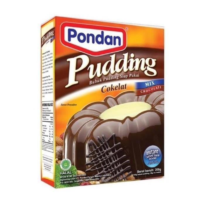 

PONDAN PUDDING MIX COKELAT SAUS VLA VANILA 200G