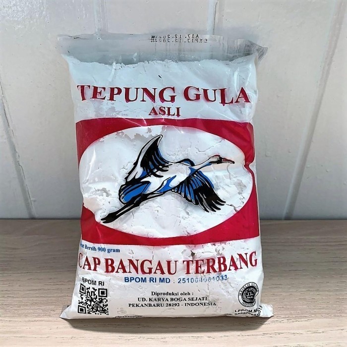 

CAP BANGAU TERBANG TEPUNG GULA ASLI 900G