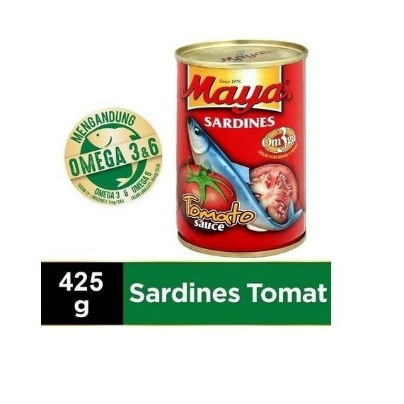 

MAYA SARDINES SAUS TOMAT 425G