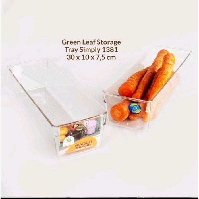 

Bo Torage Tray Imply 1381 Wadah Erbaguna Acrilic Tranparant