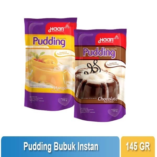 

Haan Pudding Nt Chocolate Mangga 145 Gram