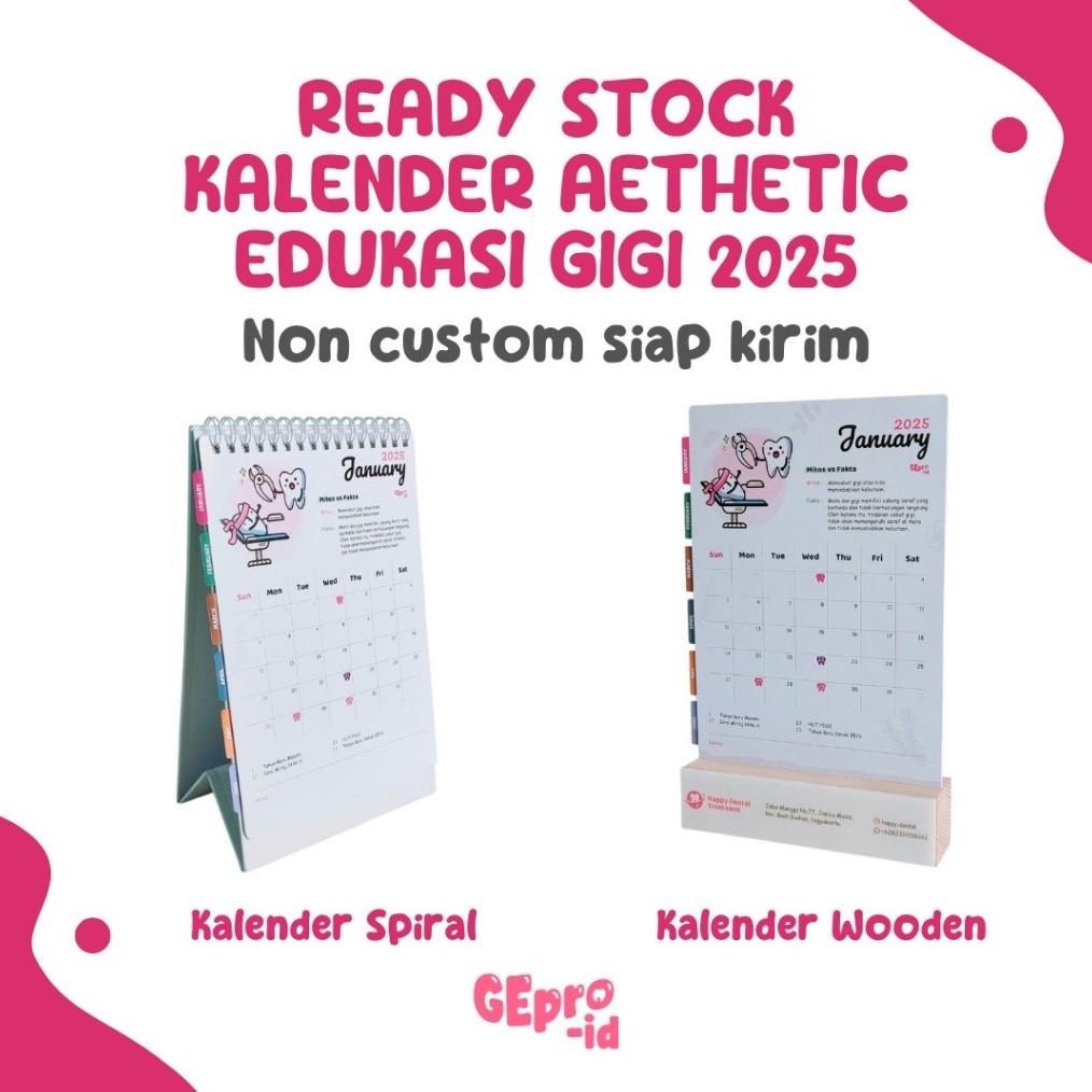 

Kalender Edukasi Gi Aesthetic Dekorasi Klinik Ruang Dokter Gi dan Mulut drg Dentist Lucu Edukasi Pasien Menarik Educative desain Eksklusif