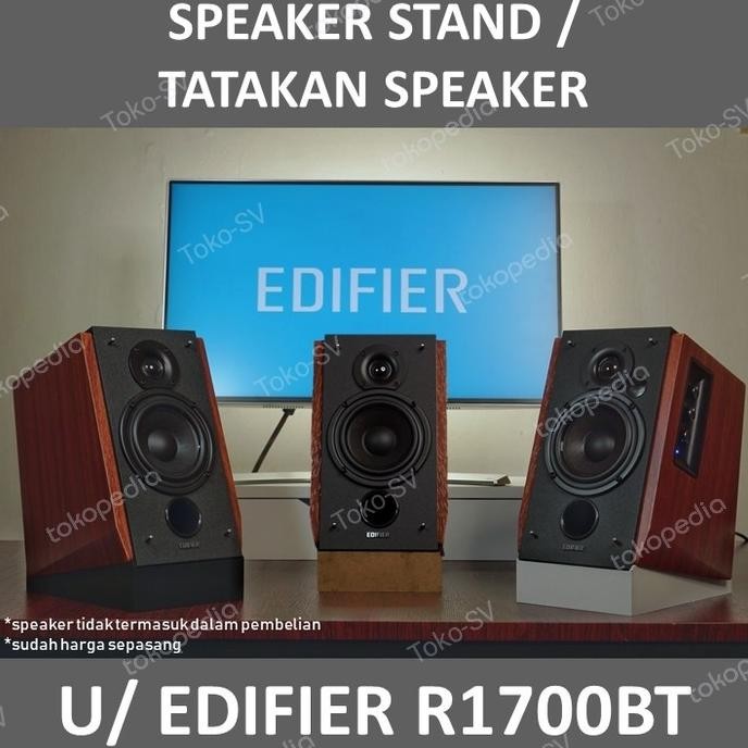 Speaker Stand / Tatakan U/ Edifier R1700Bt R 1700 Bt R1800Tiii R1600 Terlaris