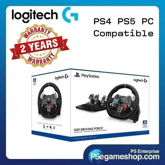 

PROMO LOGITECH DRIVING FORCE G29 STEERING WHEEL ( OFFICIAL) GARANSI 2 TAHUN