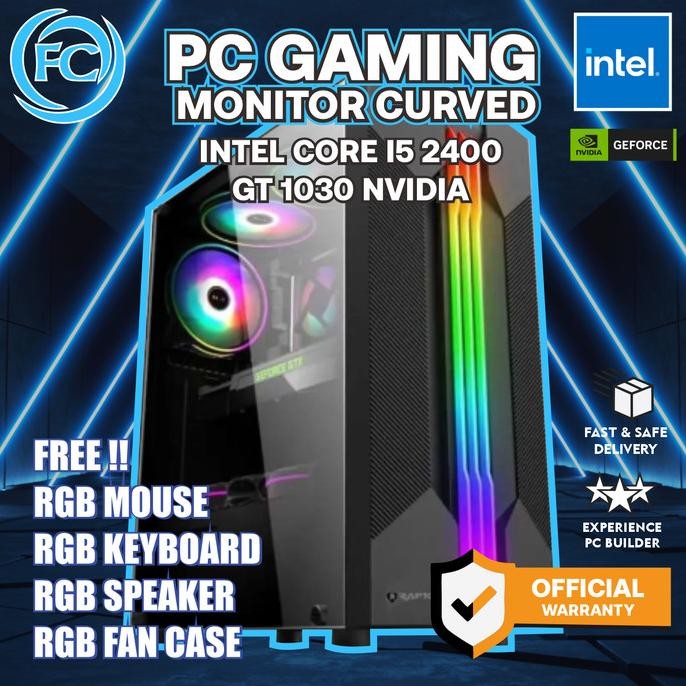 

PROMO PC GAMING + DESIGN + OFFICE FULLSET I5 CURVED SAMSUNG MONITOR