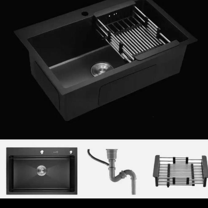 

PROMO KITCHEN SINK BLACK 6045