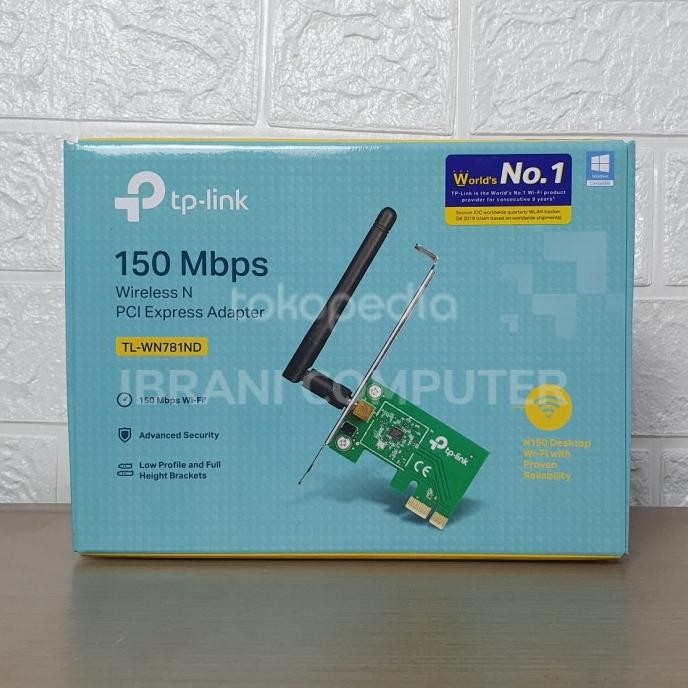 

PROMO WIFI INTERNAL TP LINK 150 MBPS GARANSI 1 TAHUN