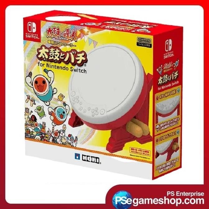 

PROMO HORI TAIKO NO TATSUJIN CONTROLLER TAIKO AND STICK FOR NINTENDO SWITCH