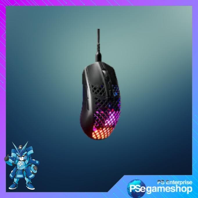 

PROMO GAMING MOUSE / STEELSERIES / AEROX 3 LIGHTWEIGHT MOUSE / ONYX - BLACK / SNOW