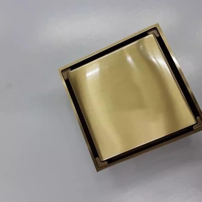 

PROMO FLOOR DRAIN TILE INSERT GOLD KUNINGAN MODEL ELITE TOTO