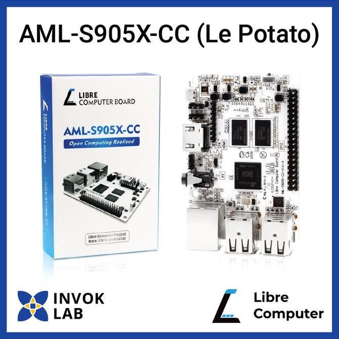 

PROMO LIBRE COMPUTER AMLOGIC AML-S905X-CC LE POTATO MINI COMPUTER