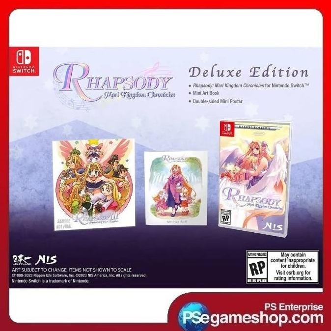 

PROMO SWITCH RHAPSODY MARL KINGDOM CHRONICLES DELUXE EDITION (EURO/ENGLISH)